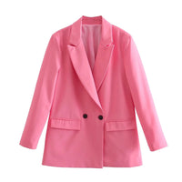 Elena Blazer | Sophisticated & Timeless-Pink-XS-State of Style