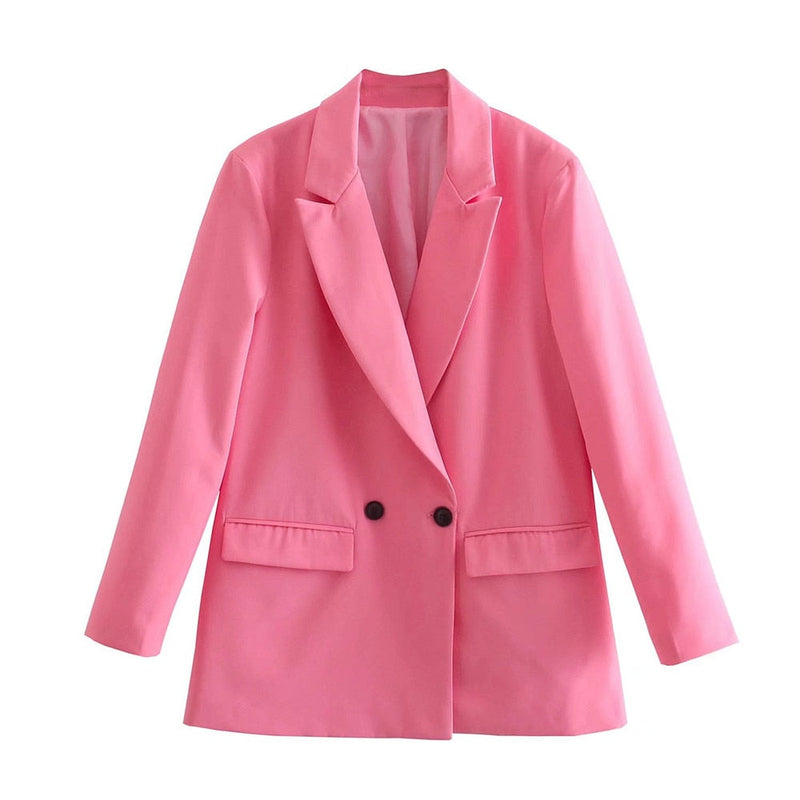 Elena Blazer | Sophisticated & Timeless-Pink-XS-State of Style