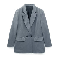 Elena Blazer | Sophisticated & Timeless-Slate Blue-XS-State of Style