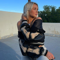 Elliana's Jacket | Women's Stylish Bomber Jacket-Green-M-State of Style