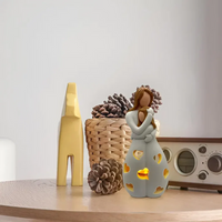 Embracing Mother and Daughter Candle Holder - EternalBond-State of Style