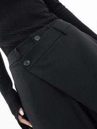 Emma Baggy Trousers - Modern Style for Women-Black-S-State of Style