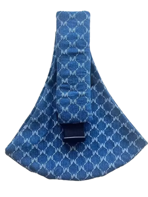 Ergonomic and Comfortable Baby Carrier - CarryEase-Checked Blue-State of Style