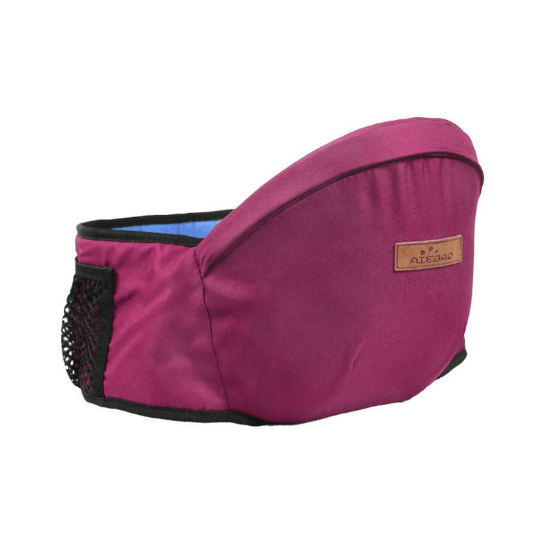 Ergonomic Baby Hip Carrier - HugEase-Ruby-State of Style