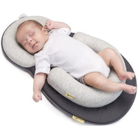 Ergonomic Baby Pillow – CosiNest-Gray-State of Style