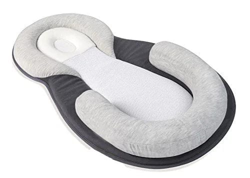 Ergonomic Baby Pillow – CosiNest-Gray-State of Style