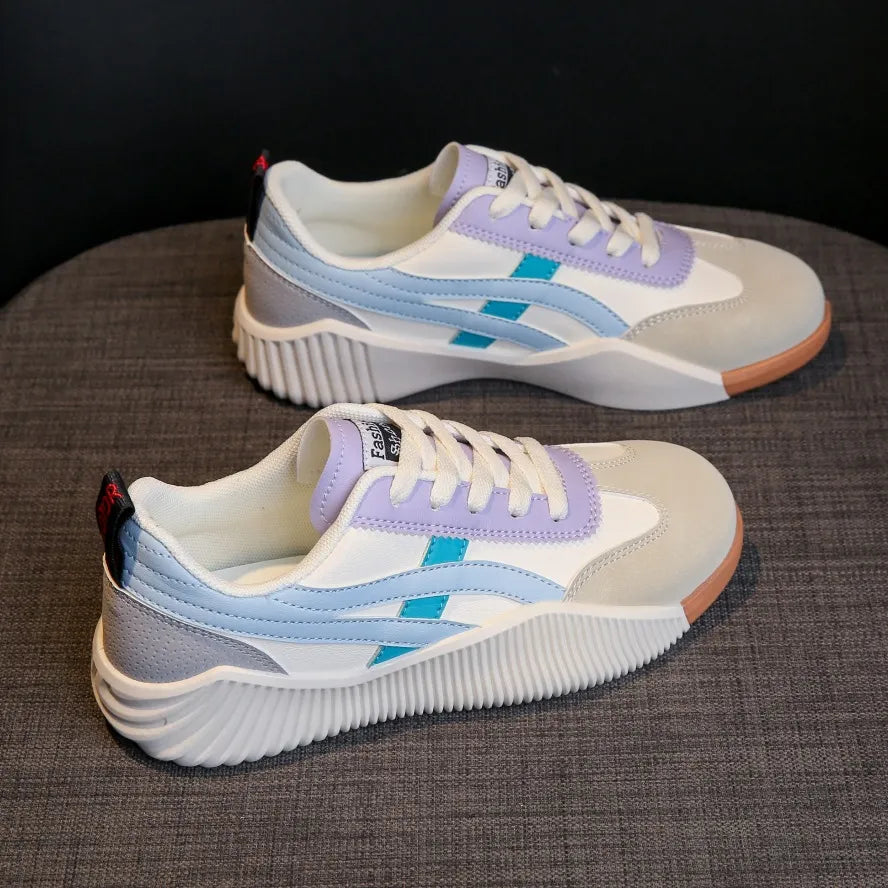 Ergonomic Orthopaedic Running Shoes – Isabella-Blue-3-State of Style
