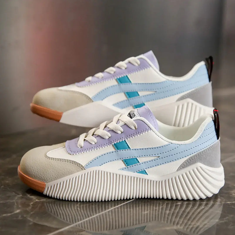 Ergonomic Orthopaedic Running Shoes – Isabella-Blue-3-State of Style