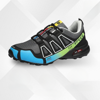 Ergonomic outdoor hiking shoes with comfort cushioning – TrailStep-Black-Blue-5-State of Style