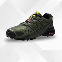 Ergonomic outdoor hiking shoes with comfort cushioning – TrailStep-Military Green-5-State of Style