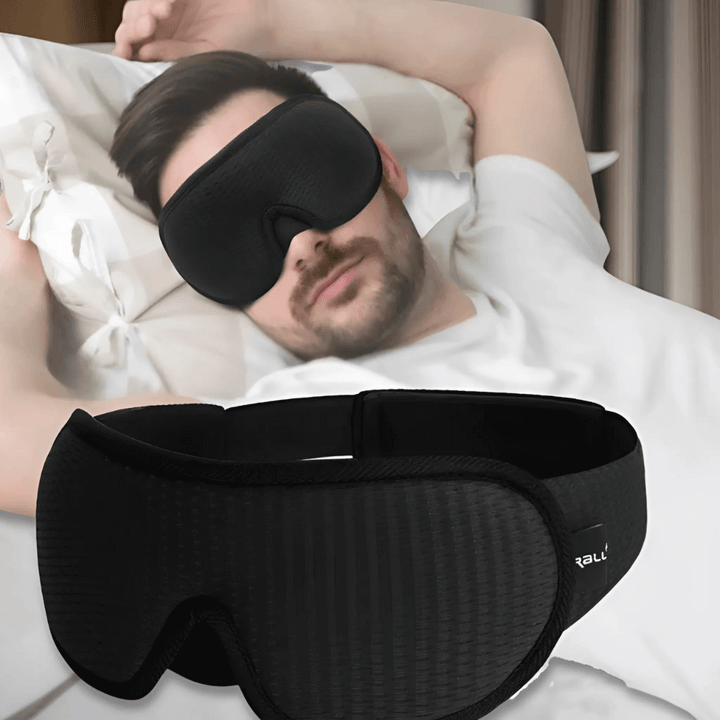 Ergonomic Sleep Mask - DreamShield-Black-State of Style
