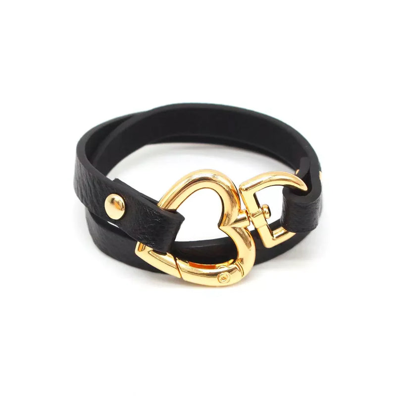 Ethnic Leather Wrap Bracelet | Stylish Women's Jewellery-Black-State of Style