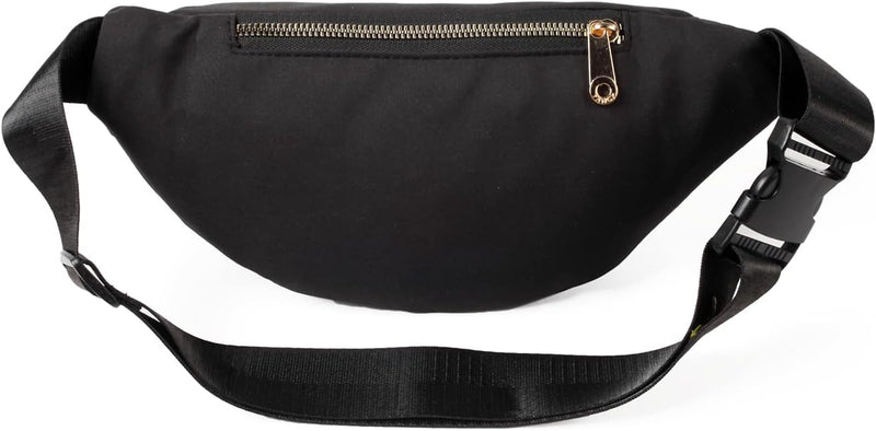 Lightweight Nylon Waist Pack with Adjustable Strap and Triple Pockets – 1+1 FREE