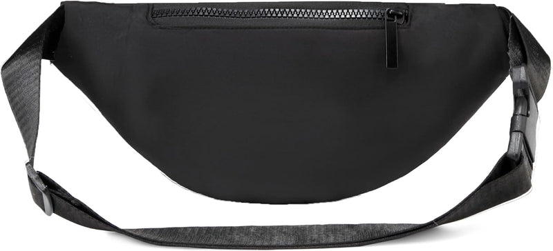 Lightweight Nylon Waist Pack with Adjustable Strap and Triple Pockets – 1+1 FREE