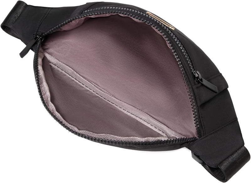 Lightweight Nylon Waist Pack with Adjustable Strap and Triple Pockets – 1+1 FREE