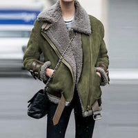 Eve's Stylish Jacket for Women-Green-S-State of Style