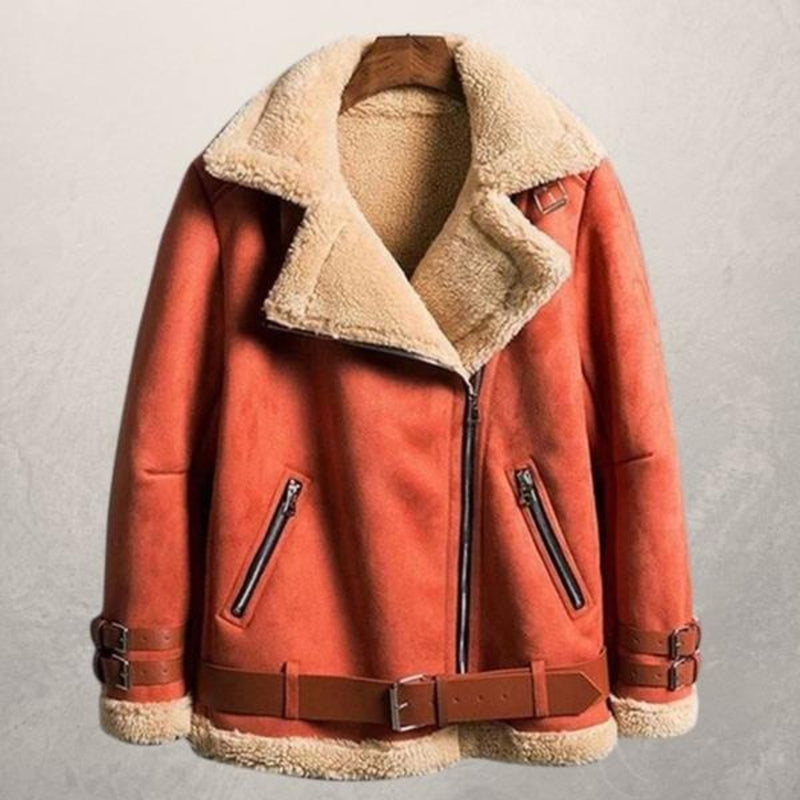 Eve's Stylish Jacket for Women-Orange-S-State of Style