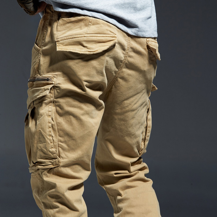 Explorer Cargo Joggers - Logan-Beige-S-State of Style