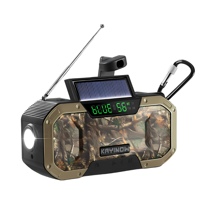 Extended Emergency Radio – SurvivorLight-Brown-State of Style