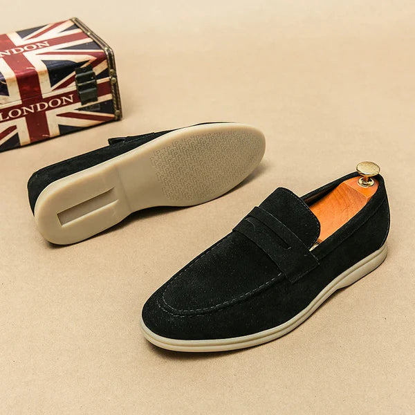 Fashionable Luxury Men's Loafers-Beige-7-State of Style