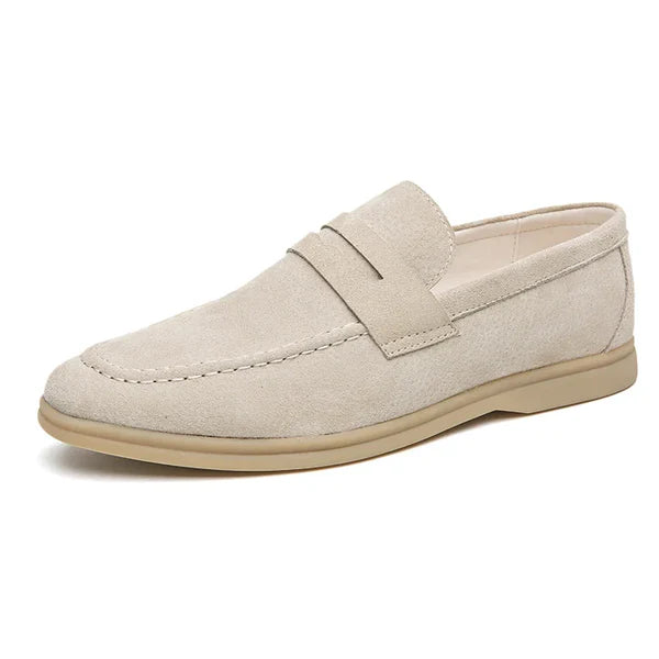 Fashionable Luxury Men's Loafers-Beige-7-State of Style