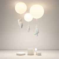 Fateh Ceiling Lights Pendant Lights Bear Balloon-A-15 cm-State of Style