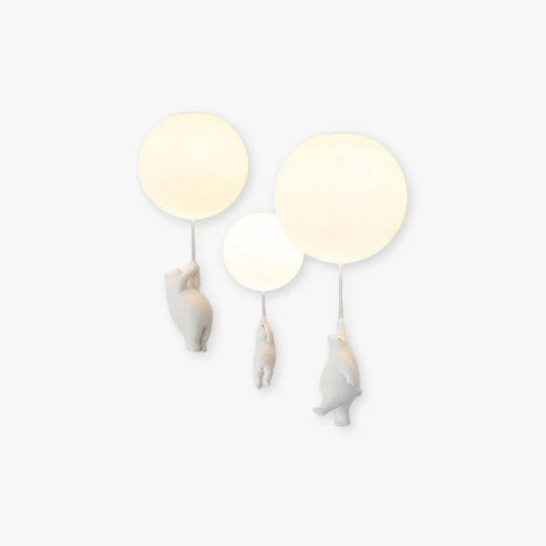 Fateh Ceiling Lights Pendant Lights Bear Balloon-A-15 cm-State of Style