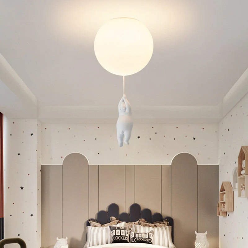 Fateh Ceiling Lights Pendant Lights Bear Balloon-A-15 cm-State of Style