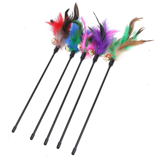FeatherChase Cat Toys with Feathers (5 Pack)-Set type 2-State of Style