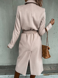 Felicity Jacket | Long Coat for Women-White-S-State of Style