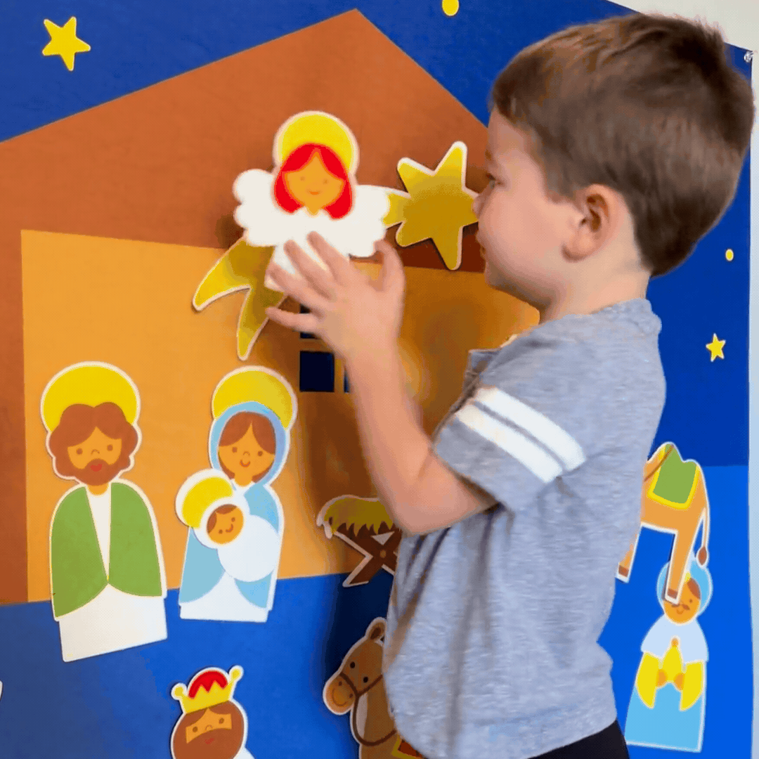 Felt Christmas Nativity for Family Fun and Tradition – KinderKerst-State of Style