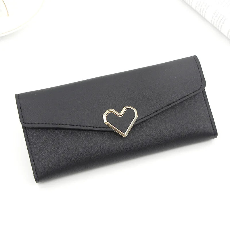 Femme Fatale Liebe Wallet-Clutch-Black-State of Style
