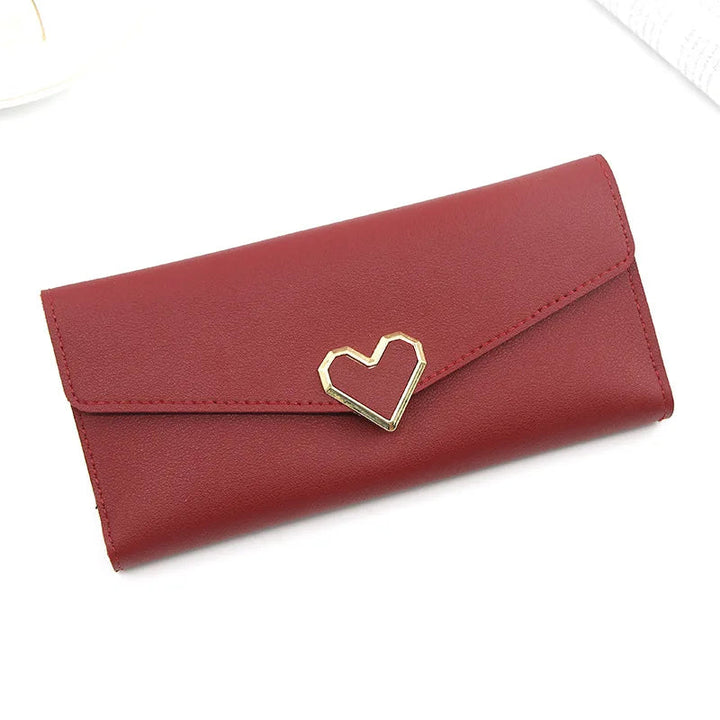 Femme Fatale Liebe Wallet-Clutch-Red-State of Style