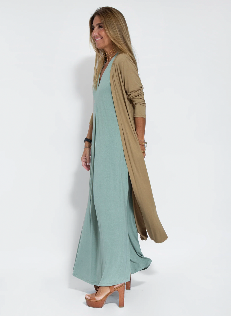 Figure-hugging dress with waistcoat – Valentina-Black dress + waistcoat in white-S-State of Style