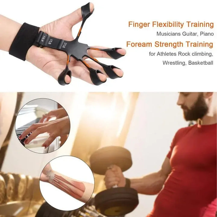 Finger & Hand Strengthener – GripMaster-Black-State of Style