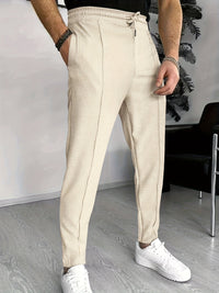 Finn Comfortable Waffle Joggers for Men-Blue-S-State of Style