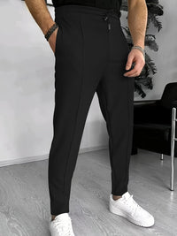 Finn Comfortable Waffle Joggers for Men-Blue-S-State of Style