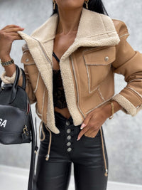 Fiona Winter Coat | Stay Warm and Stylish This Winter-Light Brown-S-State of Style