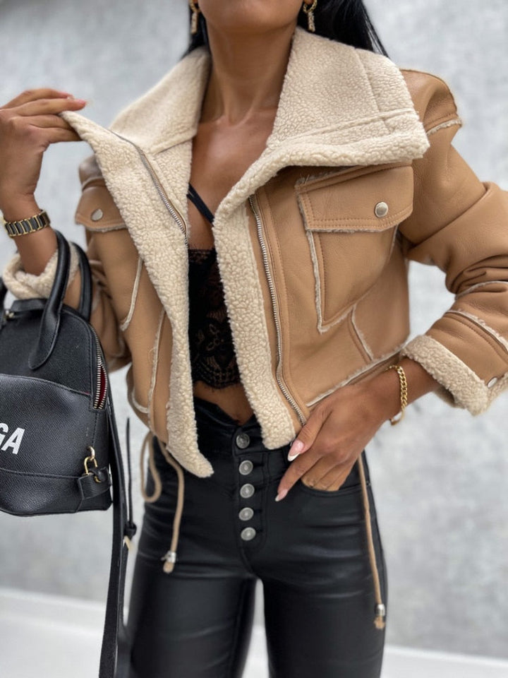 Fiona Winter Coat | Stay Warm and Stylish This Winter-Light Brown-S-State of Style