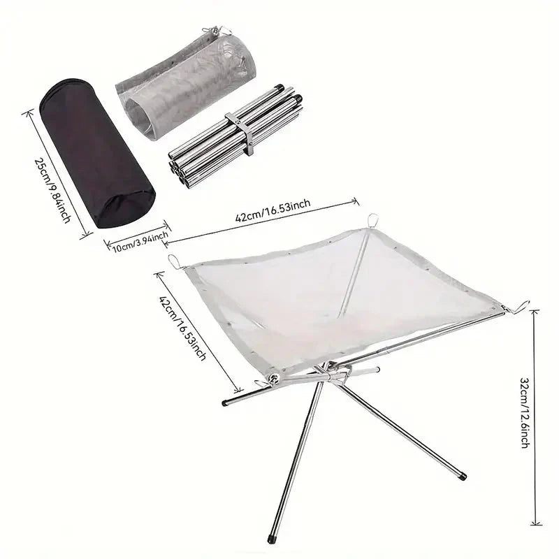 FireFlex Foldable Campfire Stand-State of Style