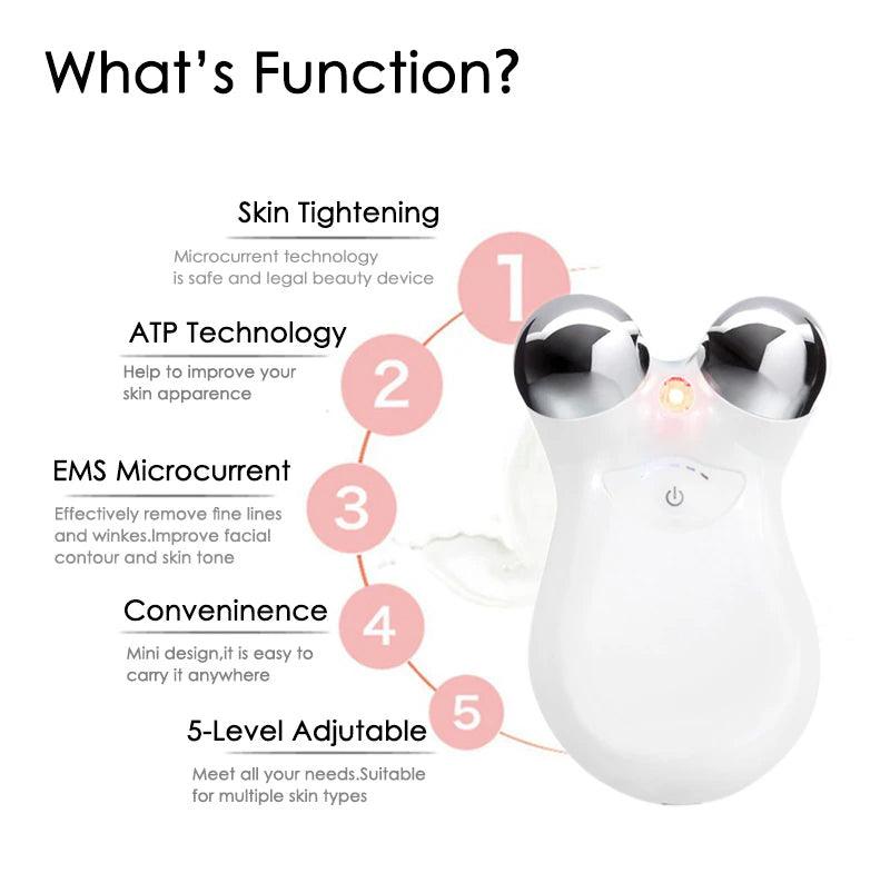 FirmGlow Microcurrent Facial Massager-State of Style