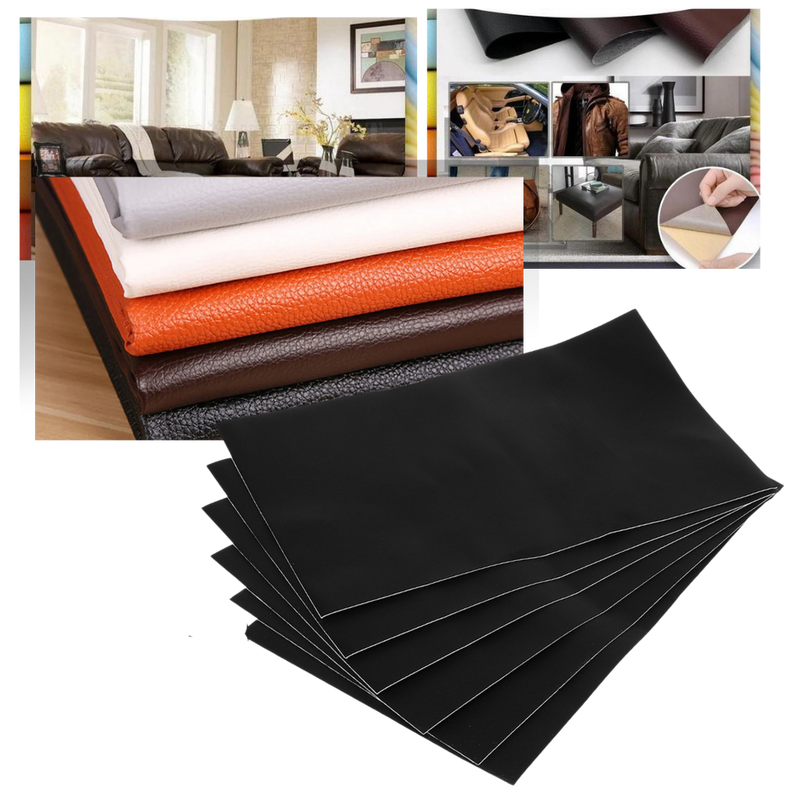 FixLeather Self-Adhesive Repair Patch – Revive Leather Furniture and Accessories-Black-State of Style