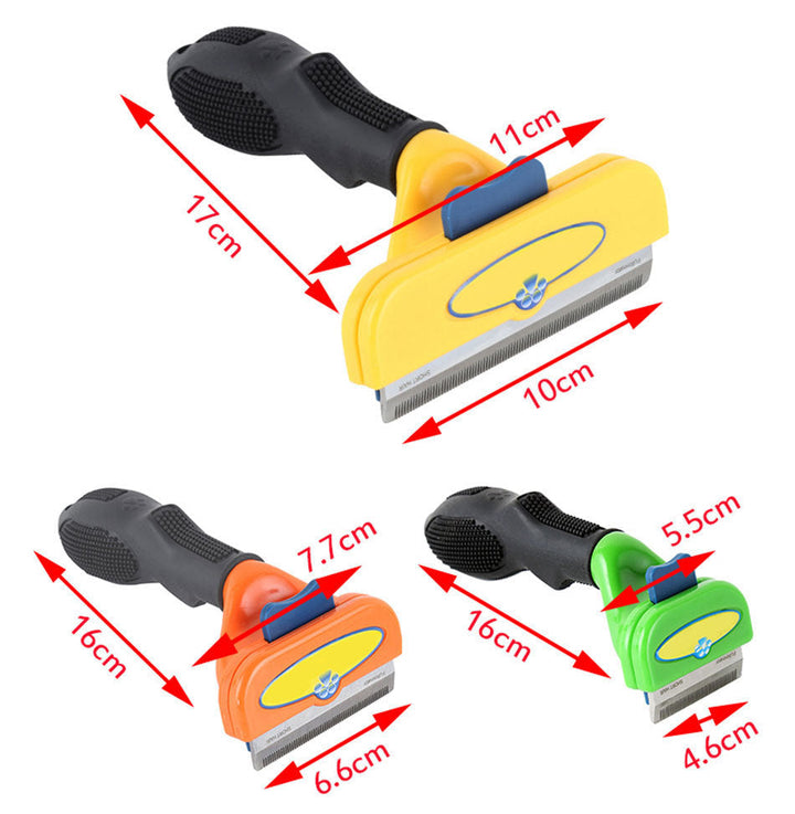 Flea Comb for Dogs and Cats - FleaFree Deluxe-Yellow-State of Style
