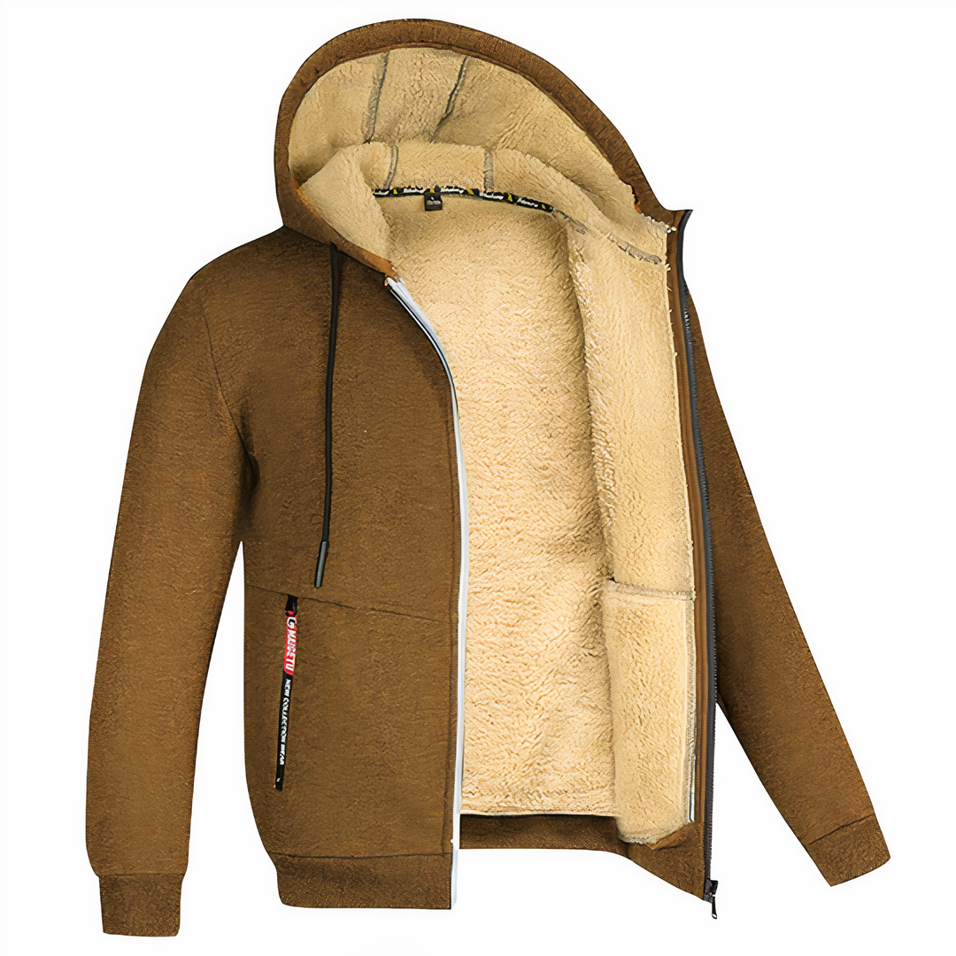 Fleece-Lined Jacket - Liam-Brown-XS-State of Style