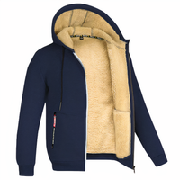 Fleece-Lined Jacket - Liam-Dark Blue-XS-State of Style