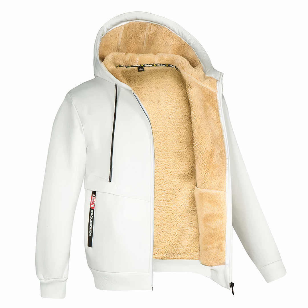 Fleece-Lined Jacket - Liam-White-XS-State of Style