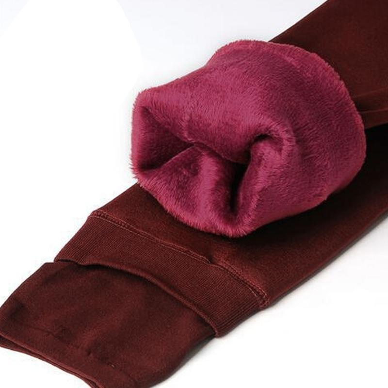 Fleece-Lined Winter Leggings - Elsa-Red-S-State of Style