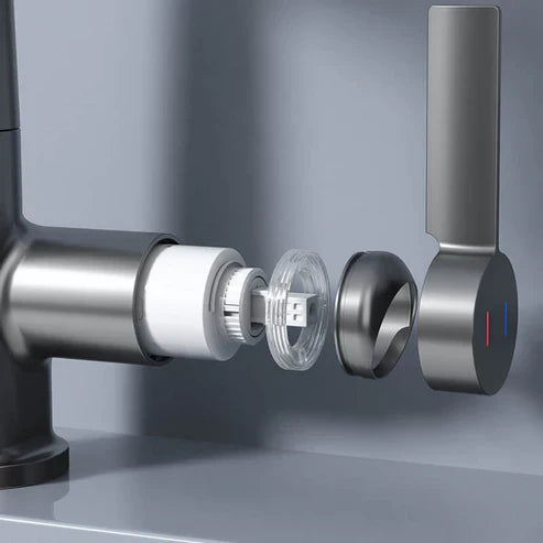 Flexible Water Tap - WaterMaster-Black with display-State of Style