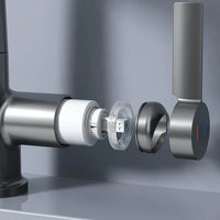 Flexible Water Tap - WaterMaster-Black with display-State of Style