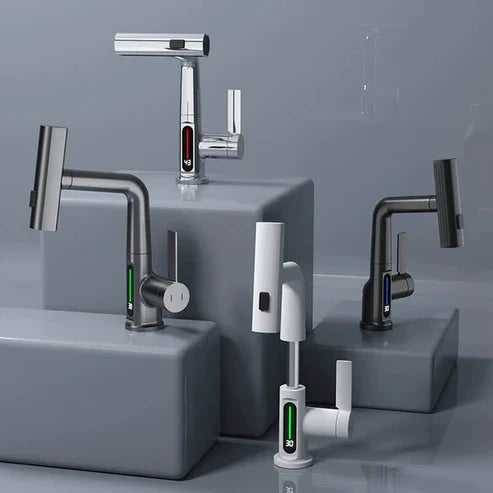 Flexible Water Tap - WaterMaster-Black with display-State of Style